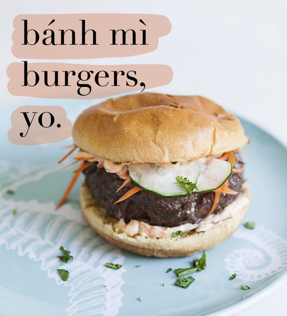 Banh Mi Burgers - Jessica Brigham Blog - Magazine Ready For Life For Less