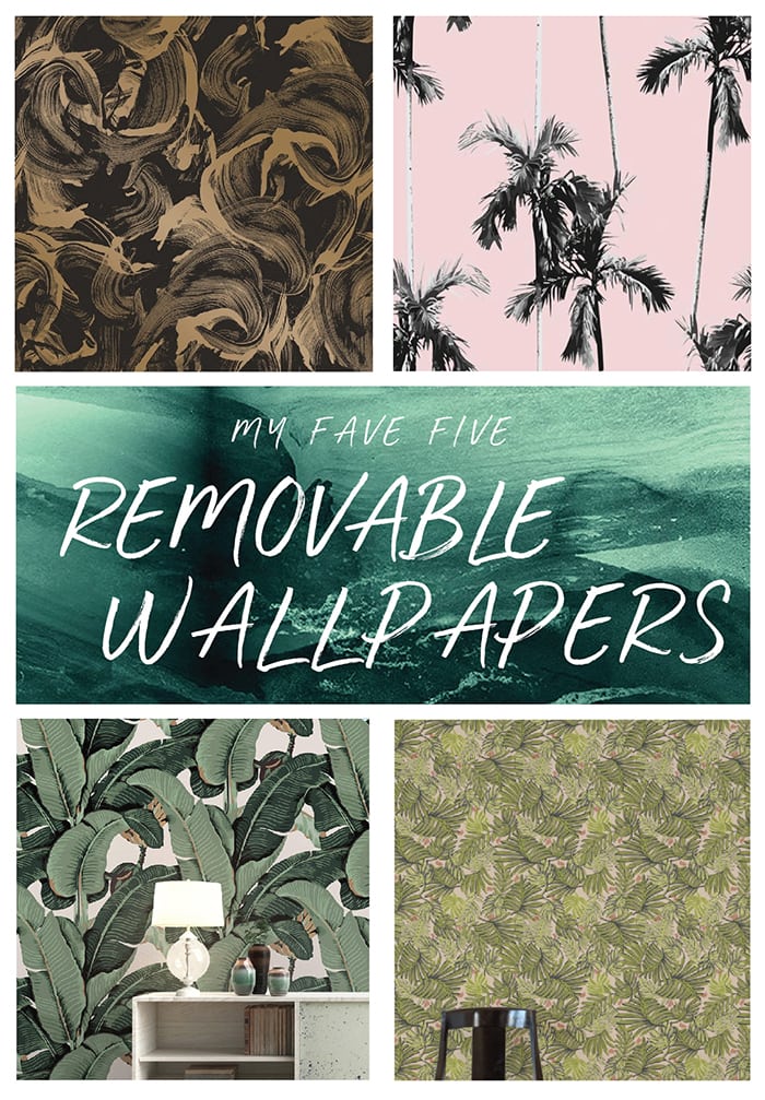 Removable Wallpapers I'm Really Into Right Now | Jessica Brigham | Magazine Ready for Life