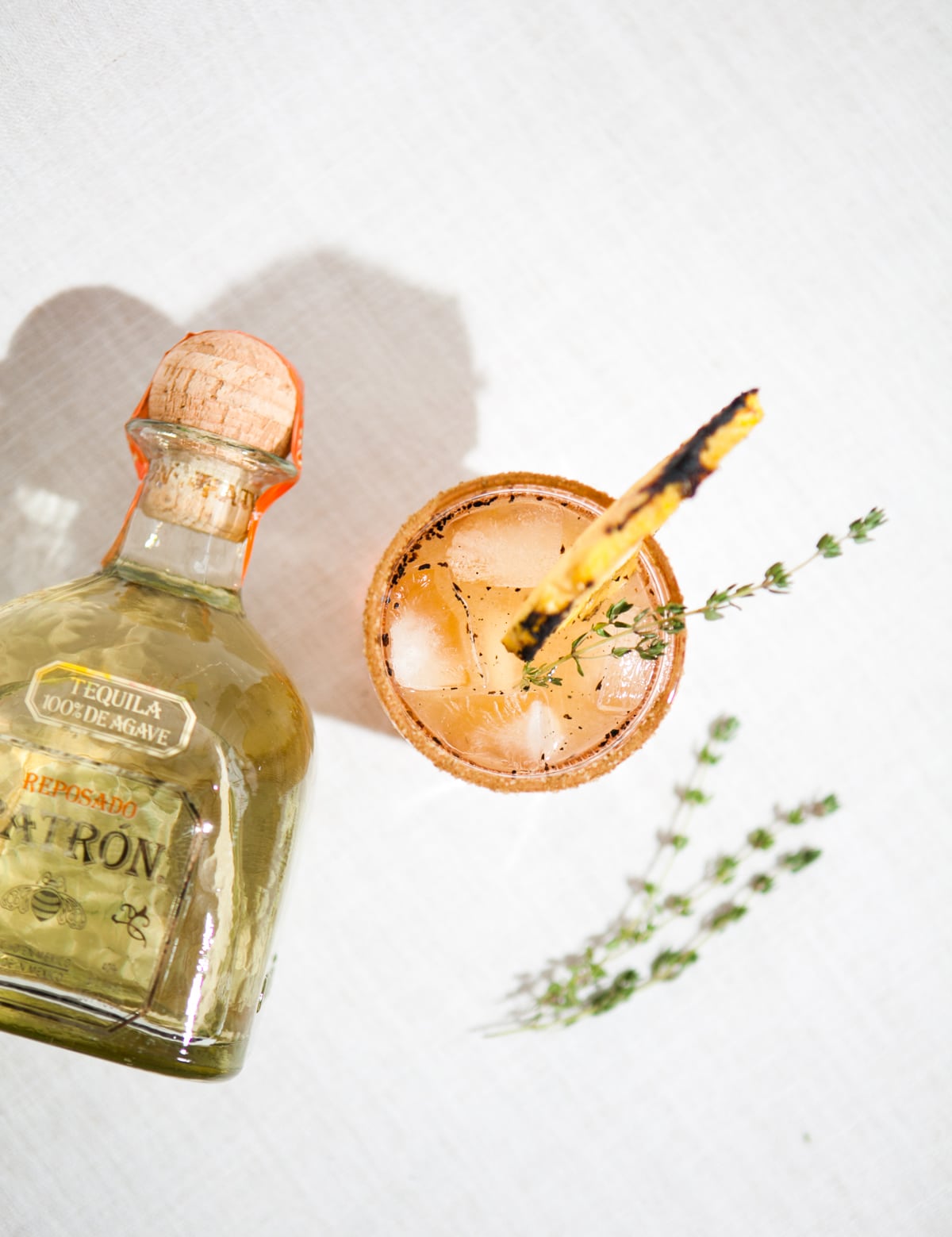 The Saucy Señorita | Grilled Pineapple Margarita Recipe | Patrón Reposado | Cinco de Mayo | Tequila Cocktails | Jessica Brigham Magazine Ready for Life