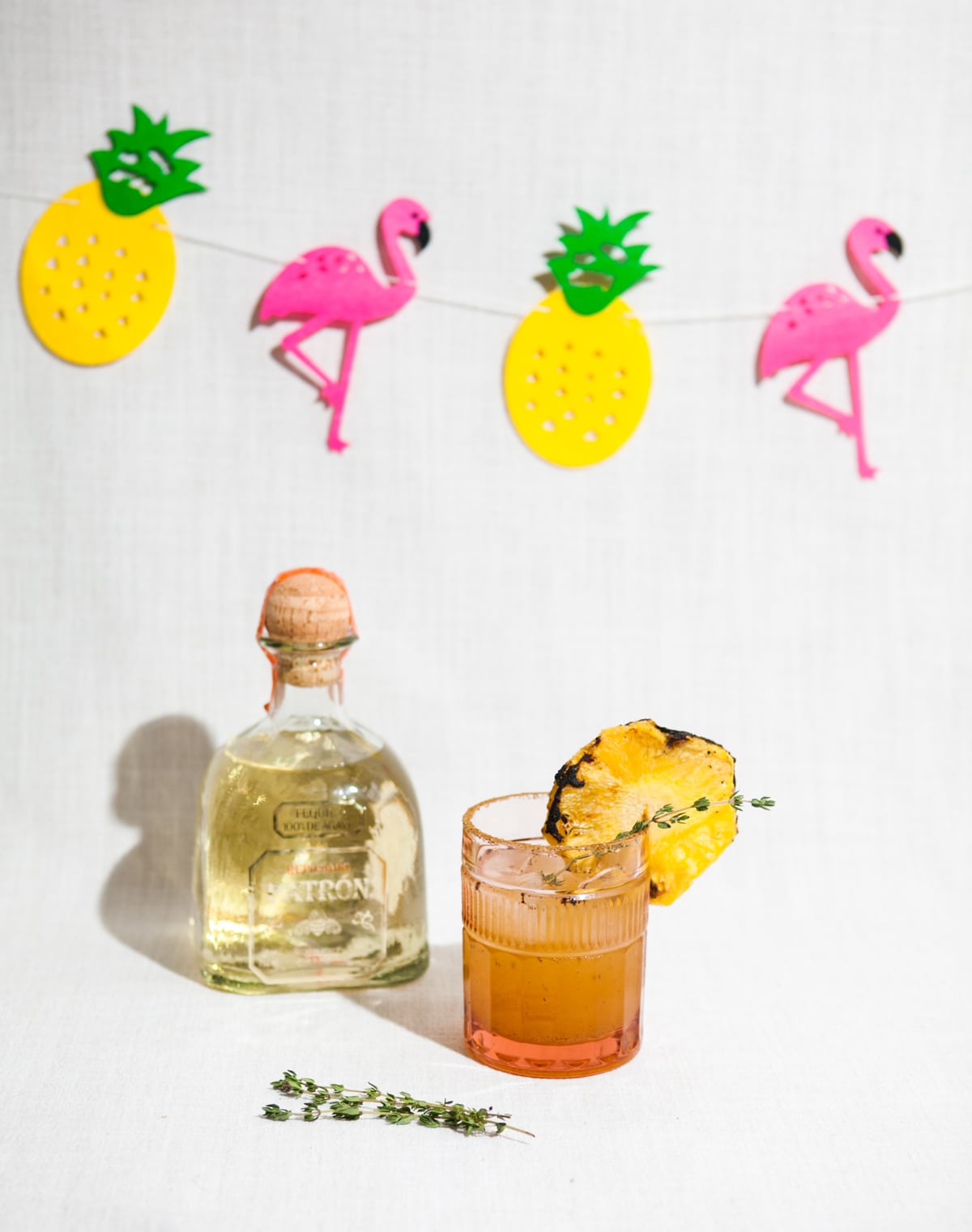 The Saucy Señorita | Grilled Pineapple Margarita Recipe | Patrón Reposado | Cinco de Mayo | Tequila Cocktails | Jessica Brigham Magazine Ready for Life