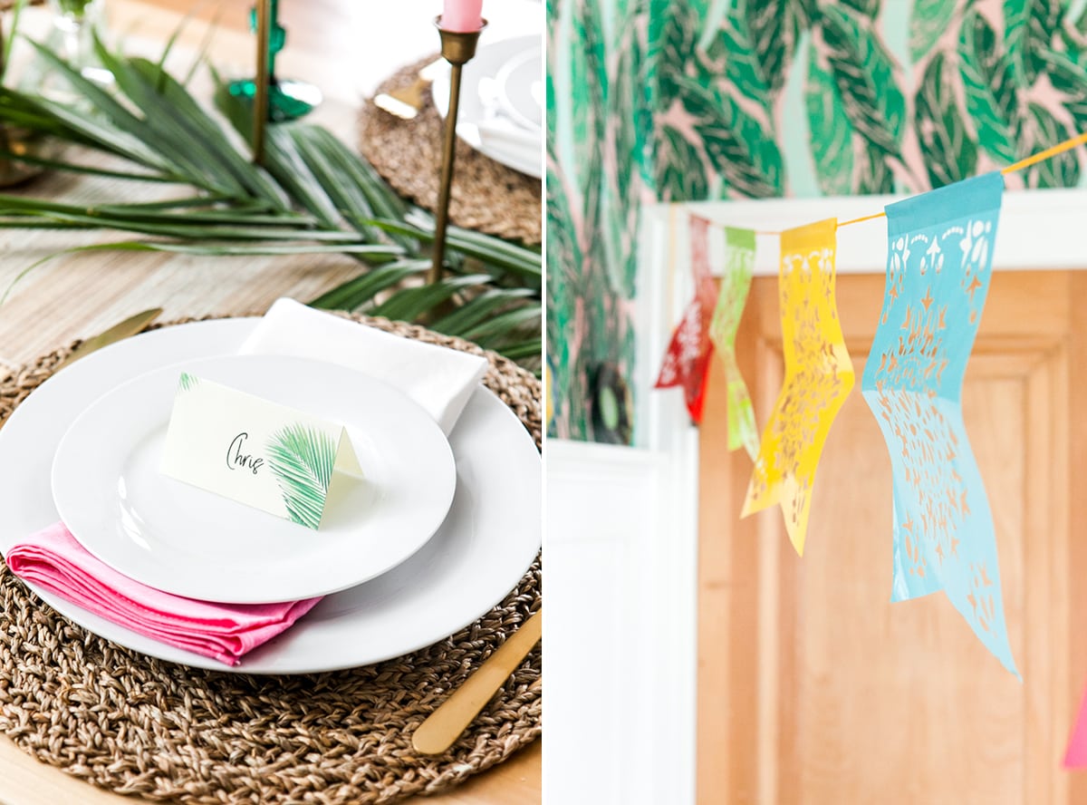 Fiesta Time! Cinco de Mayo Dinner Party | Papel Picado Decor | Party Themes | Birthday Party Ideas | Jessica Brigham Magazine Ready for Life