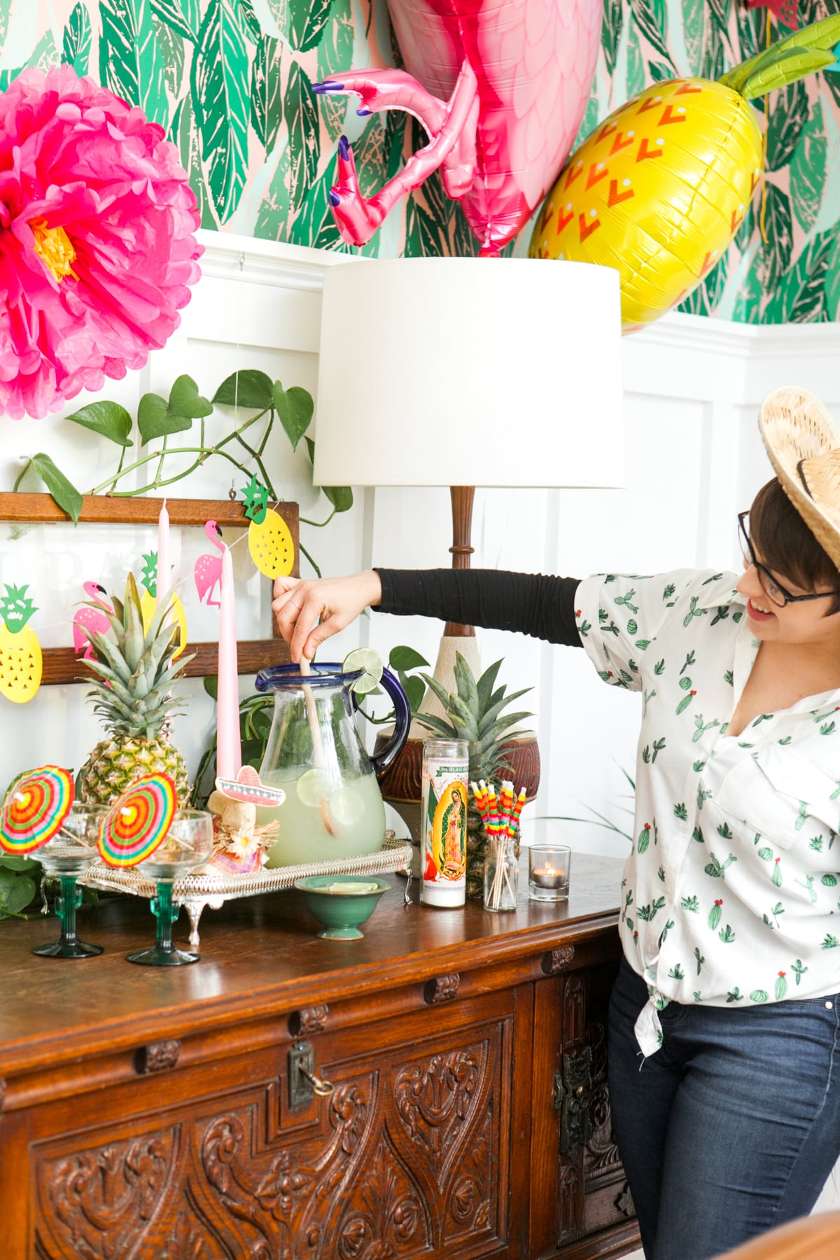 Fiesta Time! Cinco de Mayo Dinner Party | Papel Picado Decor | Party Themes | Birthday Party Ideas | Jessica Brigham Magazine Ready for Life