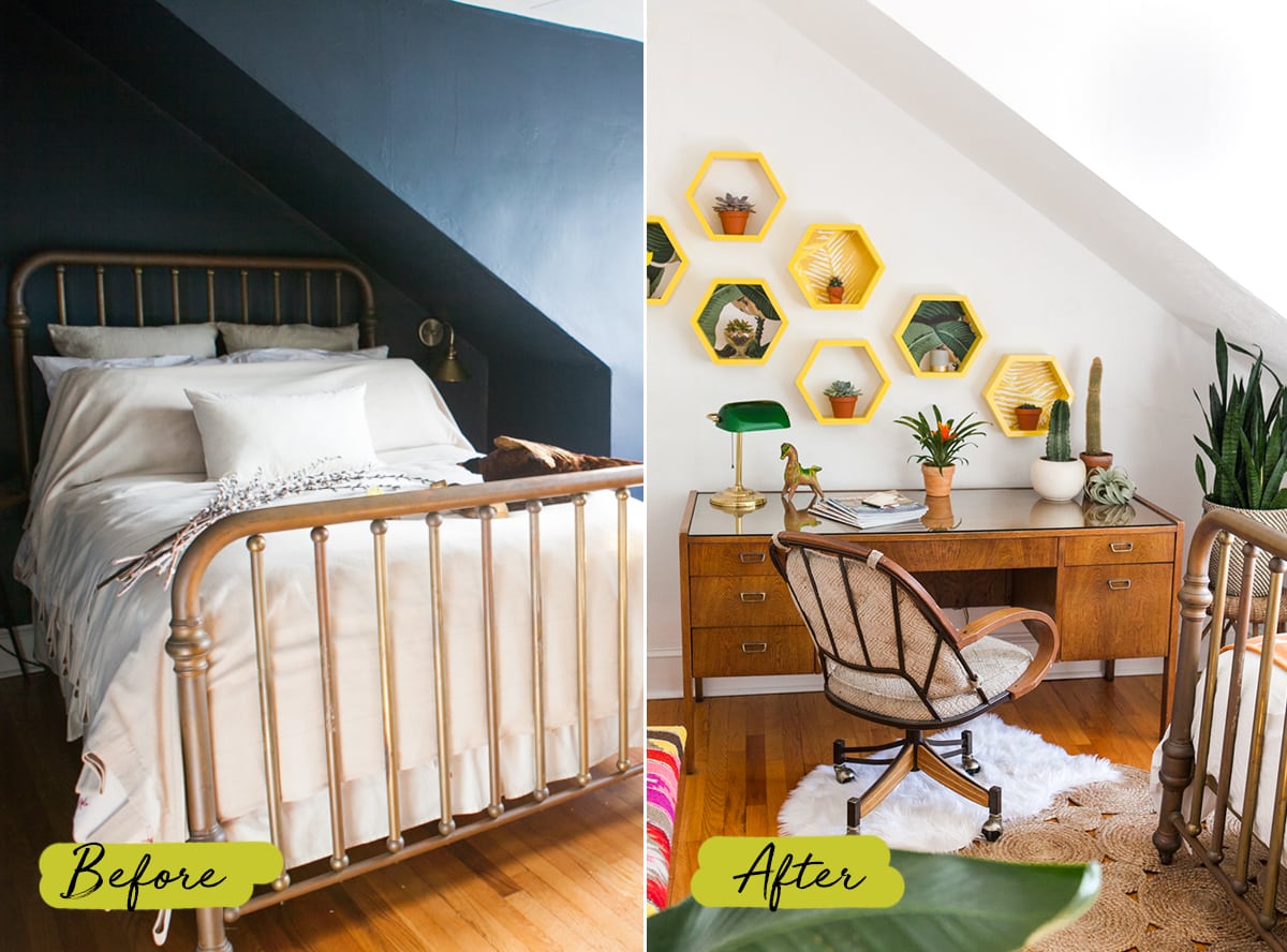 Bright Desert Chic Guest Room | One Room Challenge | Before & After | Jessica Brigham | Magazine Ready for Life