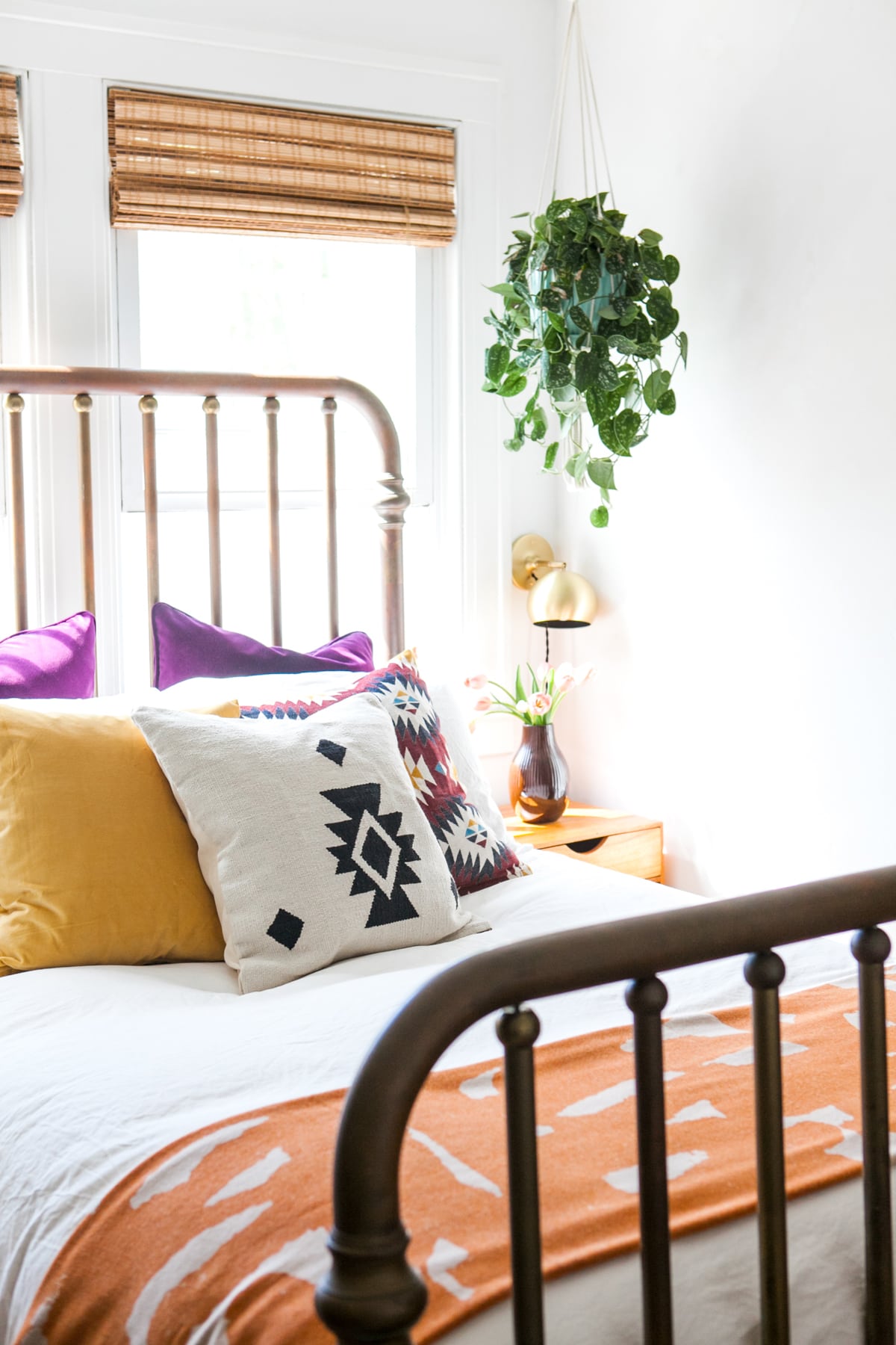 Bright Desert Chic Guest Room | One Room Challenge | Before & After | Jessica Brigham | Magazine Ready for Life