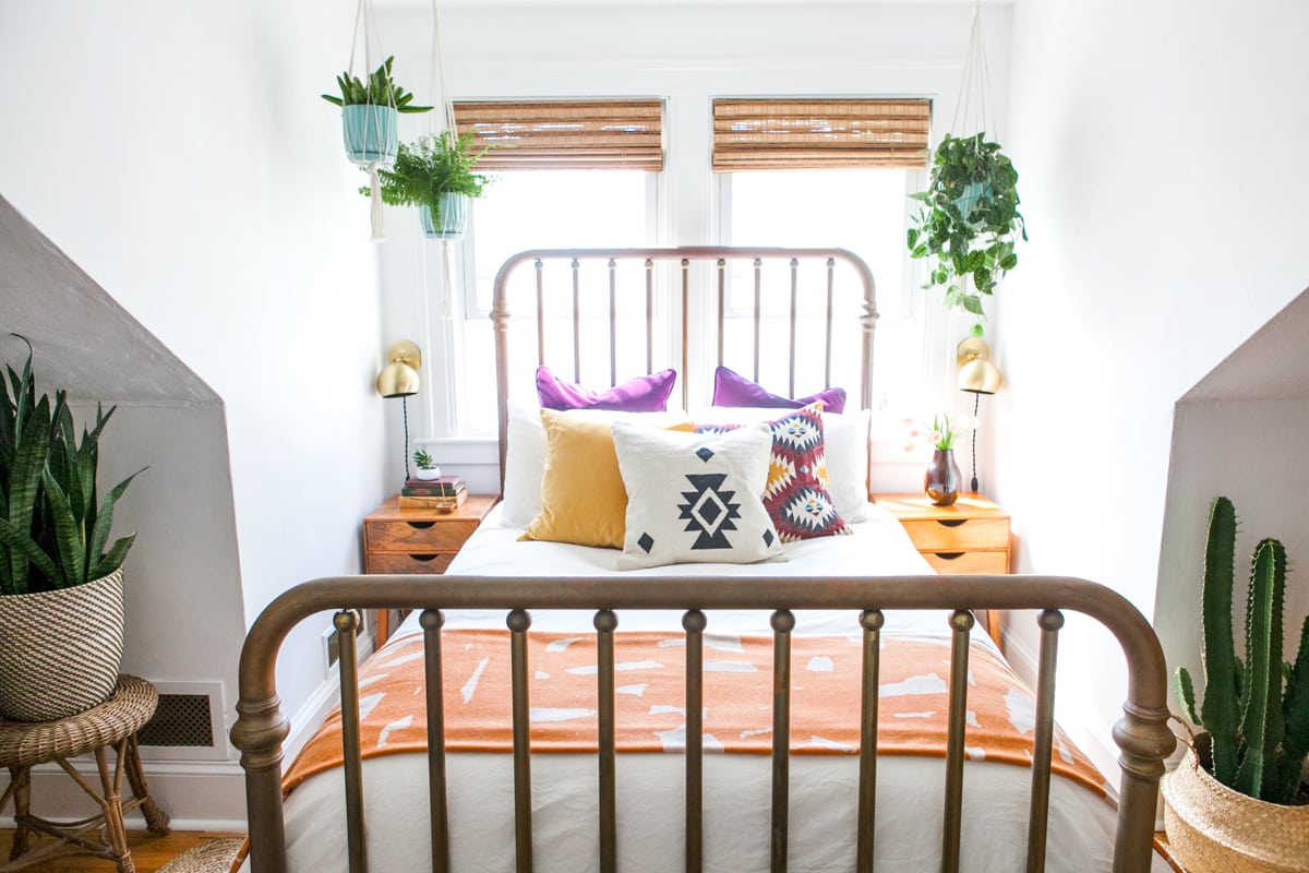 Bright Desert Chic Guest Room | One Room Challenge | Before & After | Jessica Brigham | Magazine Ready for Life