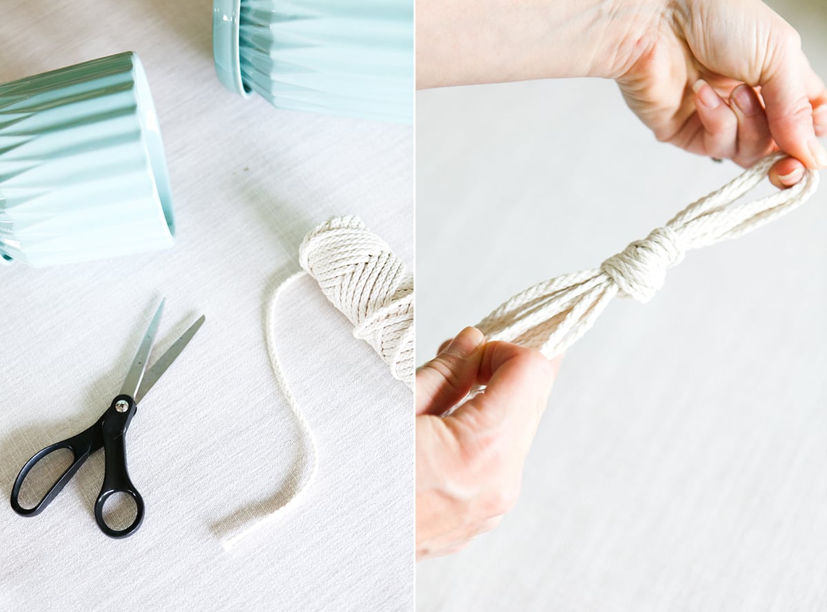 DIY Macrame Plant Hanger | How To | Hanging Plants | Jessica Brigham | Magazine Ready for Life