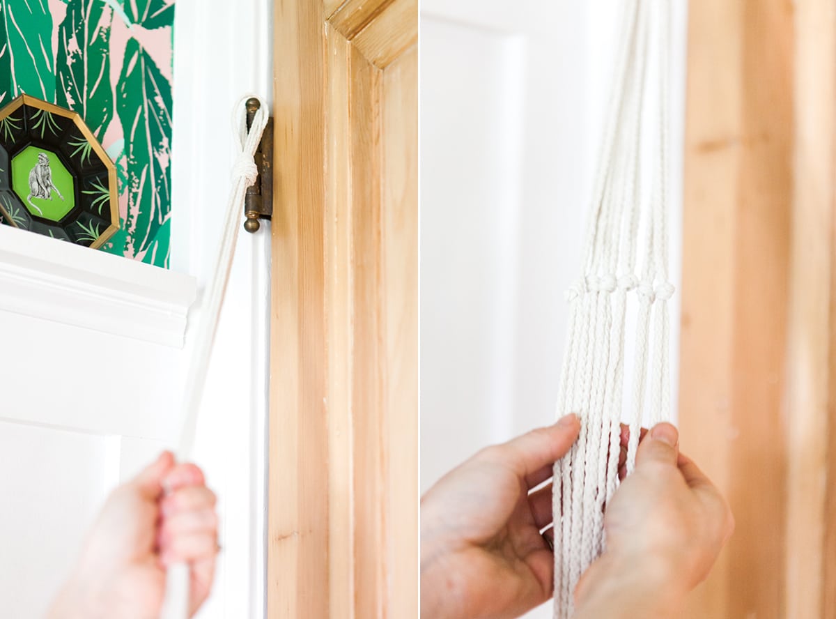 DIY Macrame Plant Hanger | How To | Hanging Plants | Jessica Brigham | Magazine Ready for Life