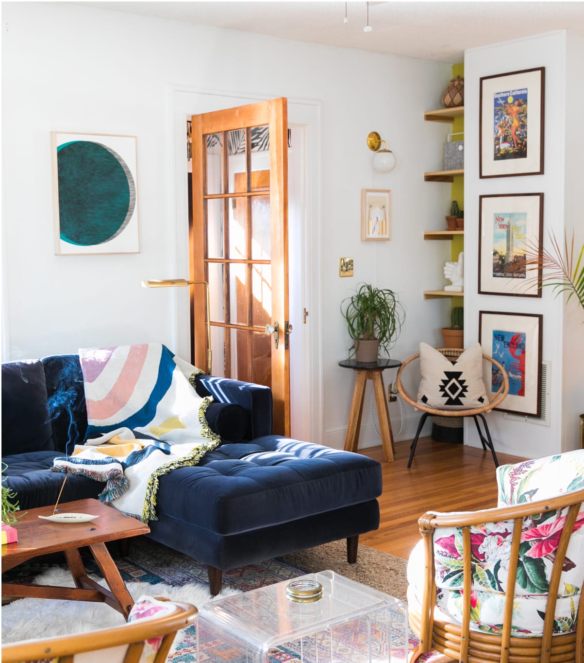 Boho Mod Glam Entryway | One Room Challenge | Week Two | Jessica Brigham | Magazine Ready for Life