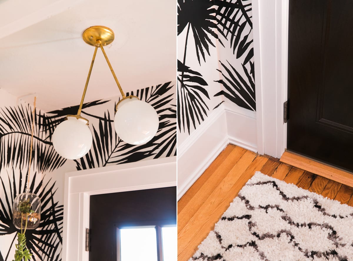 Boho Mod Glam Entryway | One Room Challenge | Week Two | Jessica Brigham | Magazine Ready for Life