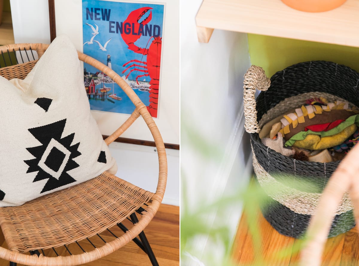 Boho Mod Glam Entryway | One Room Challenge | Week Two | Jessica Brigham | Magazine Ready for Life