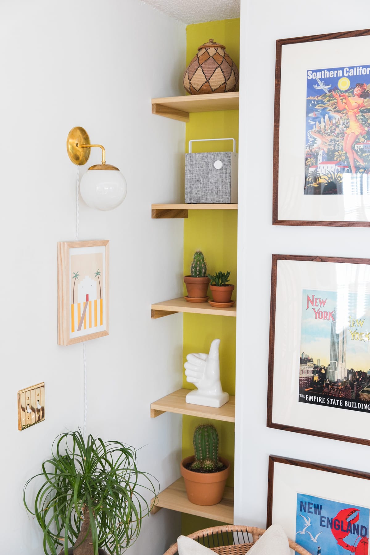 Boho Mod Glam Entryway | One Room Challenge | Week Two | Jessica Brigham | Magazine Ready for Life