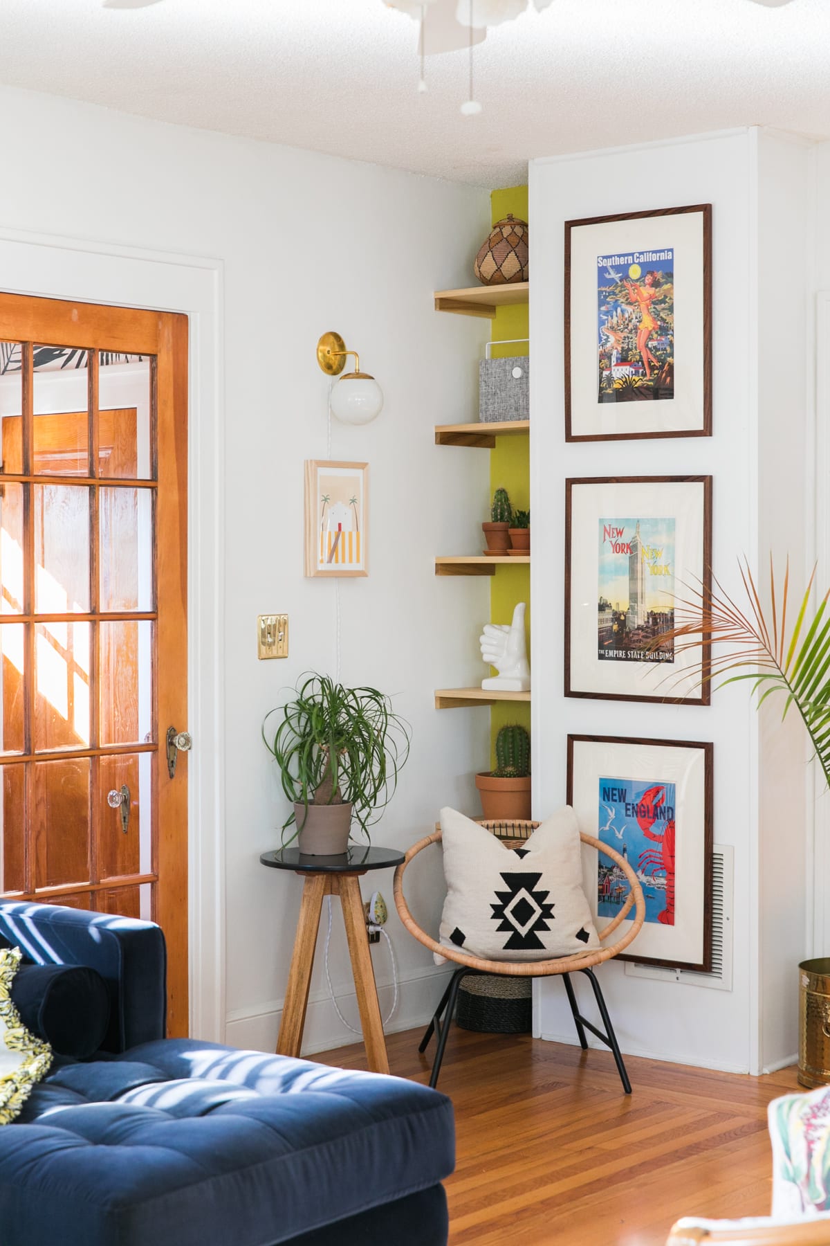 Boho Mod Glam Entryway | One Room Challenge | Week Two | Jessica Brigham | Magazine Ready for Life