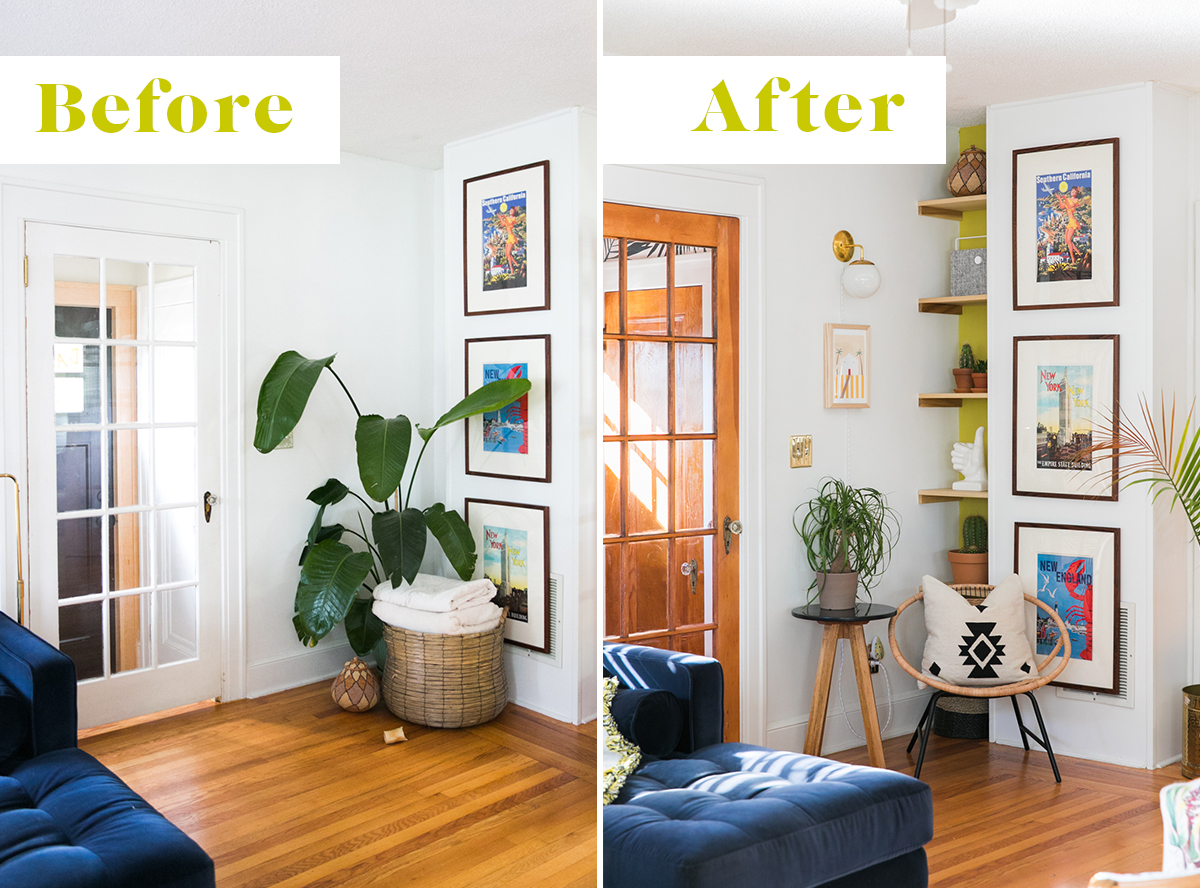 Make the Best of Awkward Spaces with this DIY Bookshelf | How to Build a Bookcase | Jessica Brigham | Magazine Ready for Life