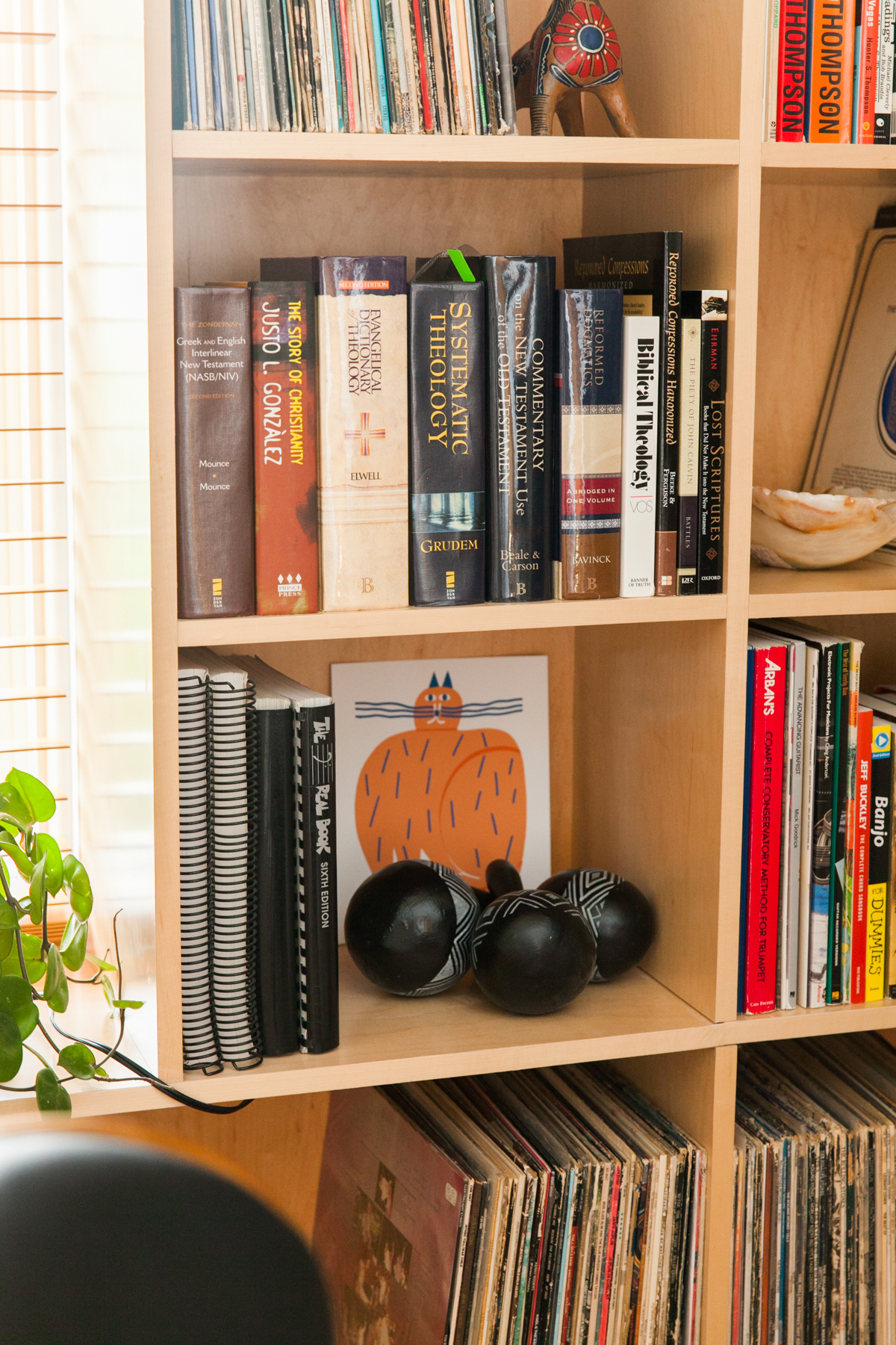 An Eclectic Mid Century-Inspired Home Recording Studio | Room Ideas | Modern Design | Jessica Brigham | Magazine Ready for Life | www.jessicabrigham.com