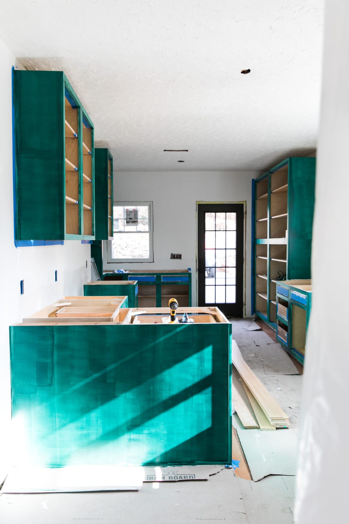 One Room Challenge | Green Kitchen Glamazon | Kitchen Mood Board | Open Kitchen Design | Kitchen Renovation | Jessica Brigham | Magazine Ready for Life | www.jessicabrigham.com