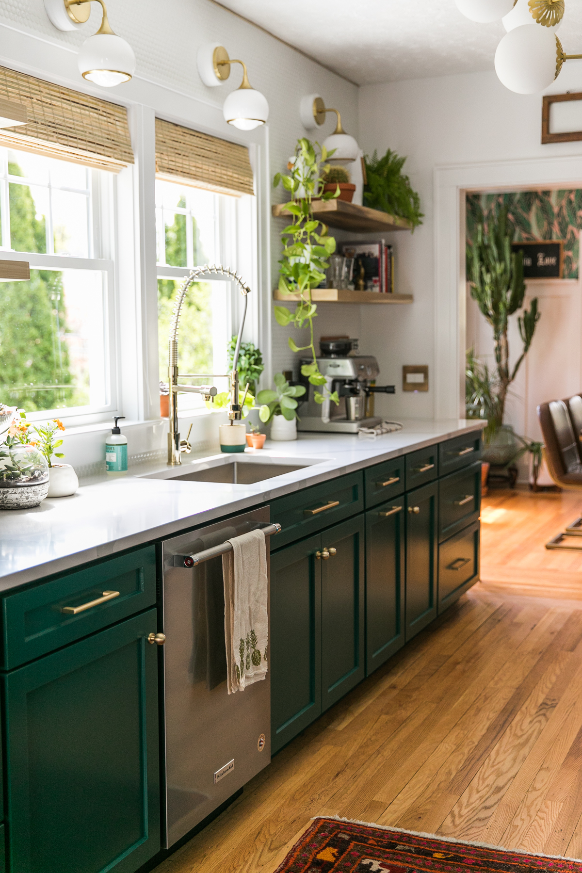 One Room Challenge | Green Kitchen Glamazon | Kitchen Mood Board | Open Kitchen Design | Kitchen Renovation | Jessica Brigham | Magazine Ready for Life | www.jessicabrigham.com