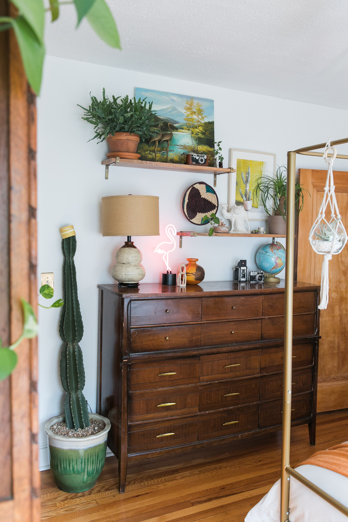 Boho Glam Master Bedroom Refresh | Master Bedroom Ideas | Feng Shui Bedroom | Jessica Brigham | Magazine Ready for Life | www.jessicabrigham.com