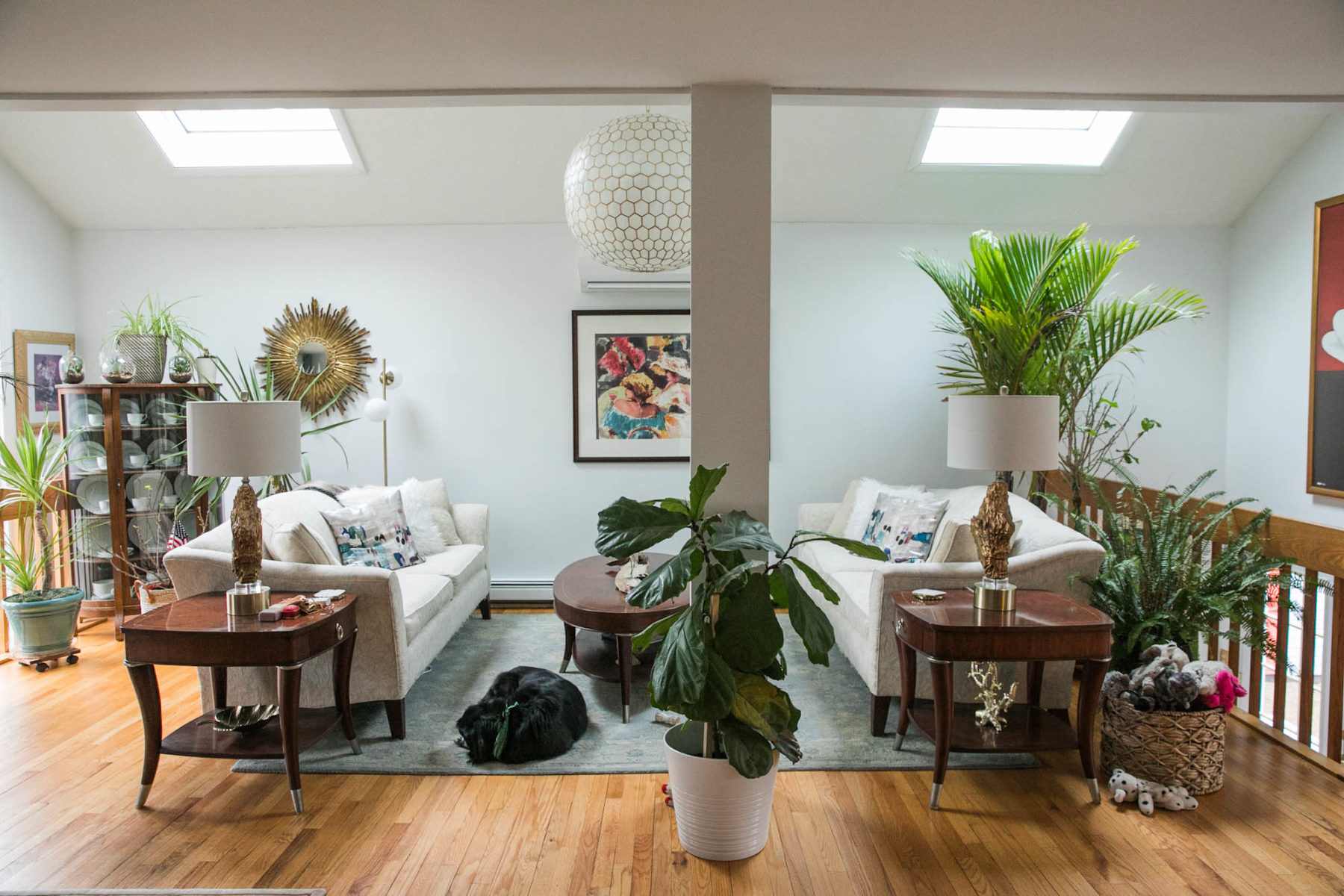 Vibrant Mid-Century Glam Living Room Refresh with Article | Living Room Decor Ideas | Art Deco Living Room | JessicaBrigham.com