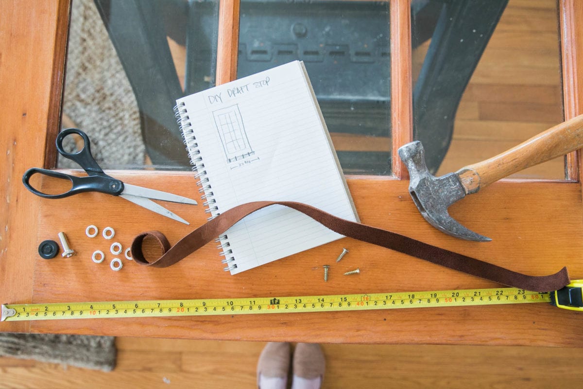 DIY Draft Stopper Will Save You Money, Guaranteed | Clever Home Hack | Jessica Brigham | Magazine Ready for Life | jessicabrigham.com