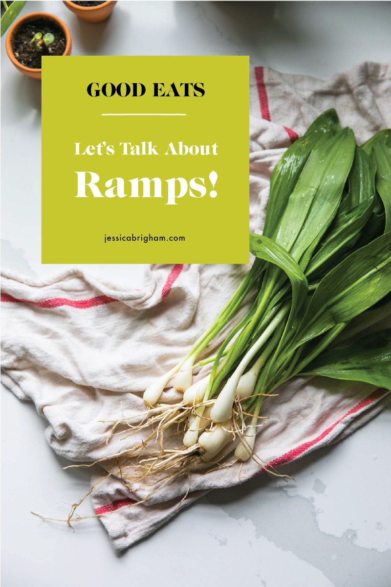 Lets Talk About Ramps | Ramp Recipes | Ramp Foraging | JessicaBrigham.com