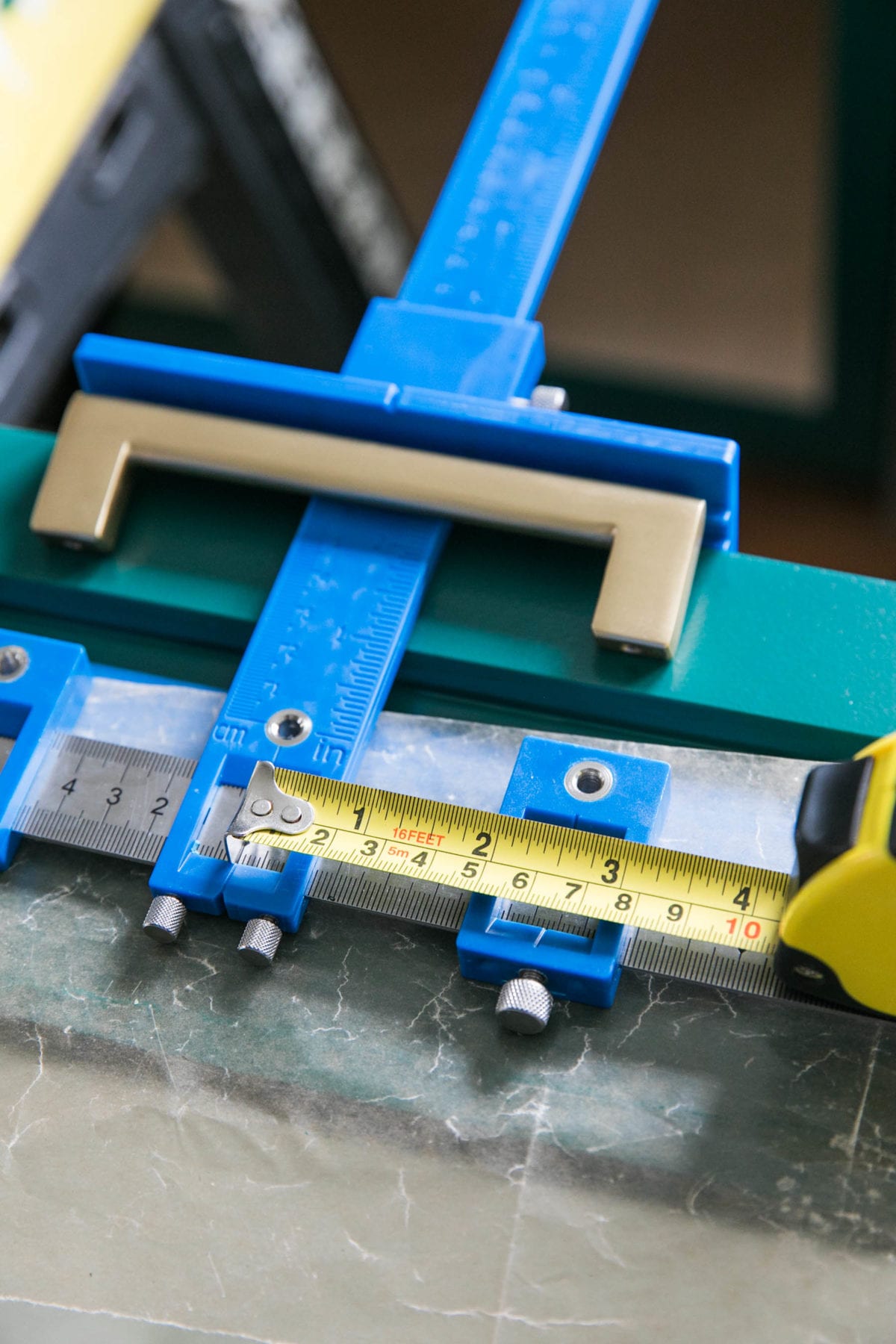 The Only Way to Install Kitchen Cabinet Hardware | Cabinet Hardware Jig | Kitchen Remodel | JessicaBrigham.com