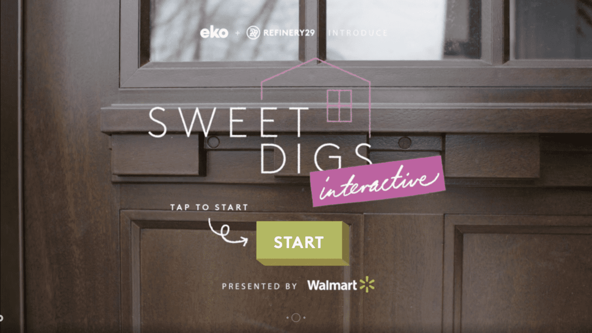 Sweet Digs Interactive | Jessica Brigham | Refinery29 x Eko