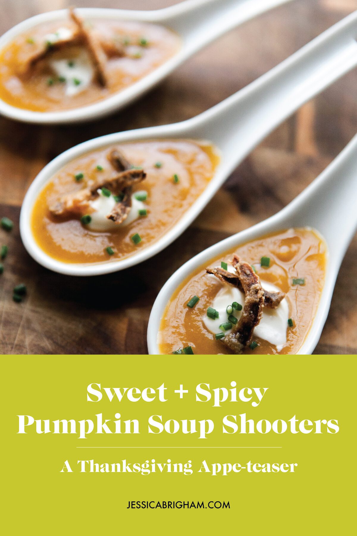 Thanksgiving Appetizer | Spicy & Sweet Pumpkin Soup Shooter | 30-Minute Meals | Jessica Brigham
