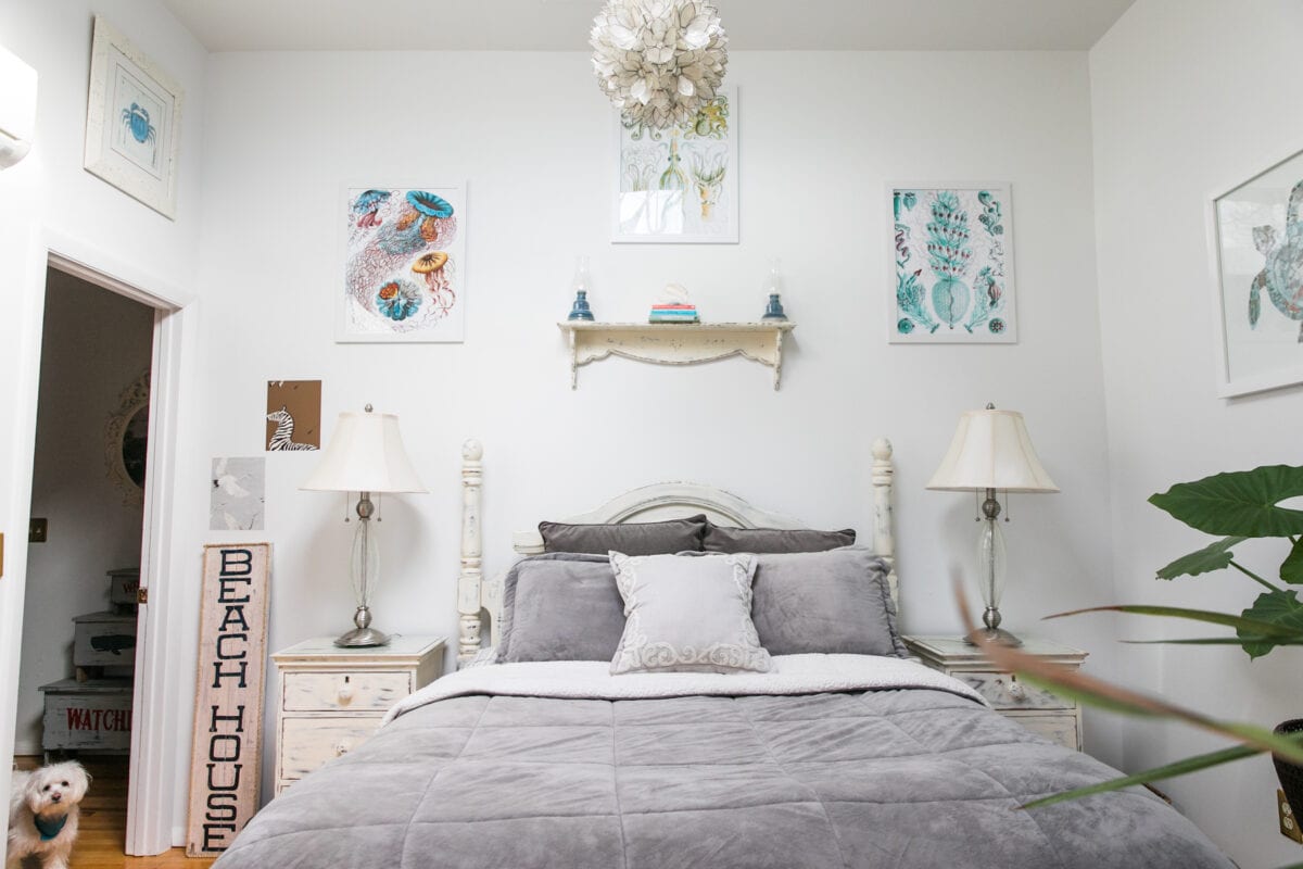 Hollywood Regency Glam Guest Room | Guest Room Decor Ideas | Luxe & Bold Interiors | Design Board | JessicaBrigham.com
