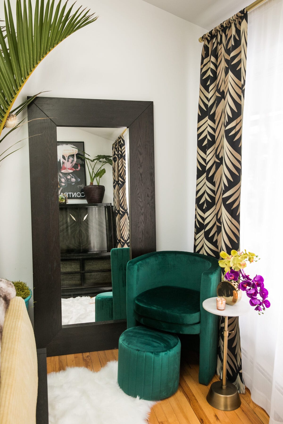 Hollywood Regency Glam Guest Room REVEAL | Guest Room Decor Ideas | Luxe & Bold Interiors | Striking Interiors | JessicaBrigham.com