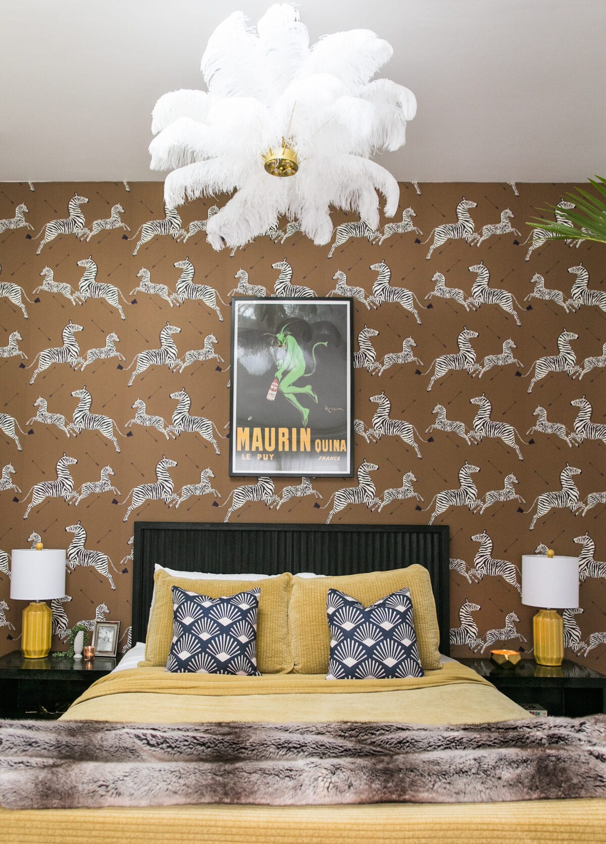 Hollywood Regency Glam Guest Room REVEAL | Guest Room Decor Ideas | Luxe & Bold Interiors | Striking Interiors | JessicaBrigham.com
