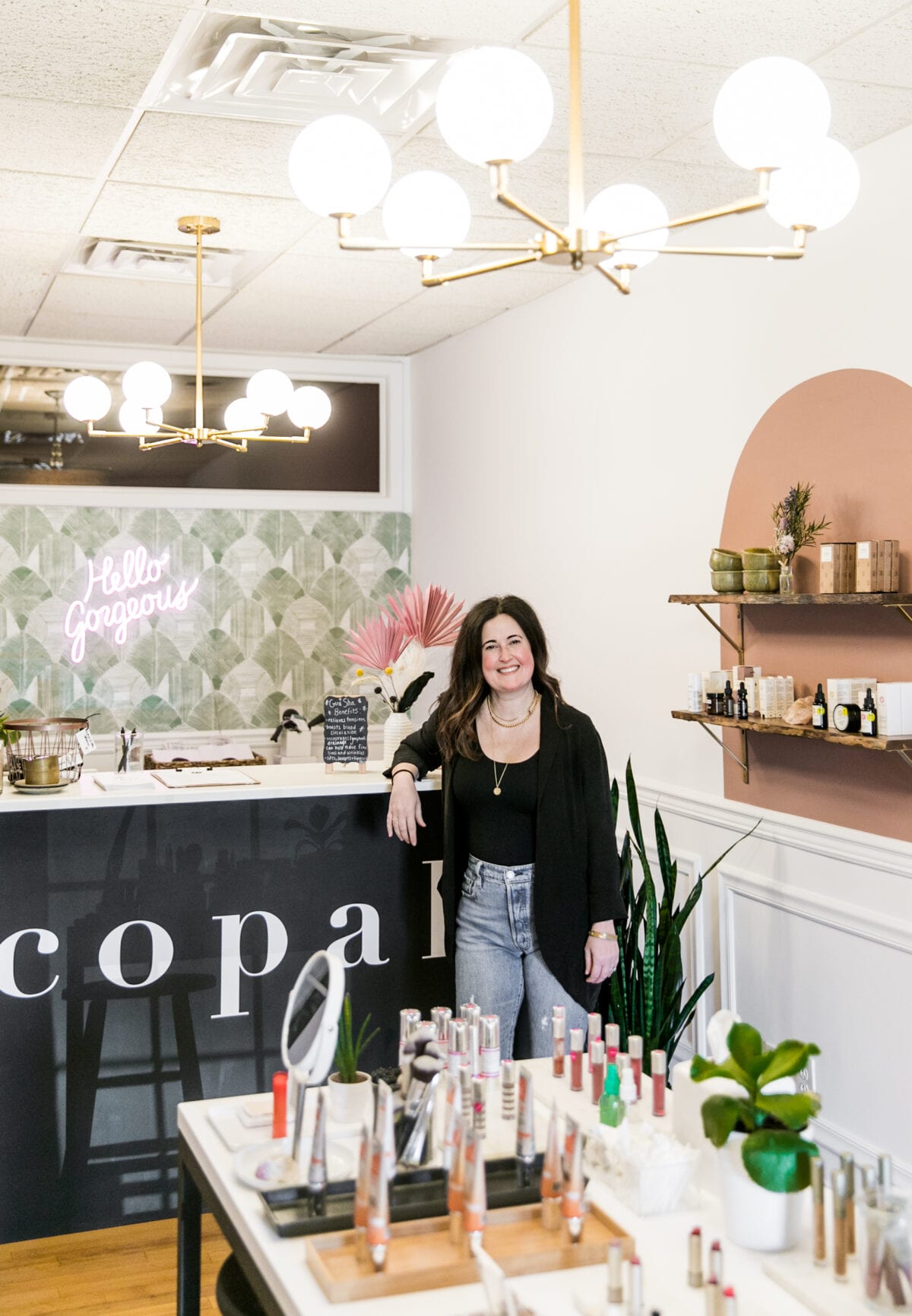 Before + After | Copal Clean Beauty | Madison, CT | Jennie Fresa | In-Person Design Consultation | Jessica Brigham | JessicaBrigham.com